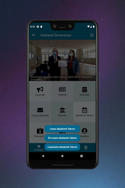 universitemiz mobil uygulamalari guncellenmistir klu bilgi islem daire baskanligi iyilesecegiz